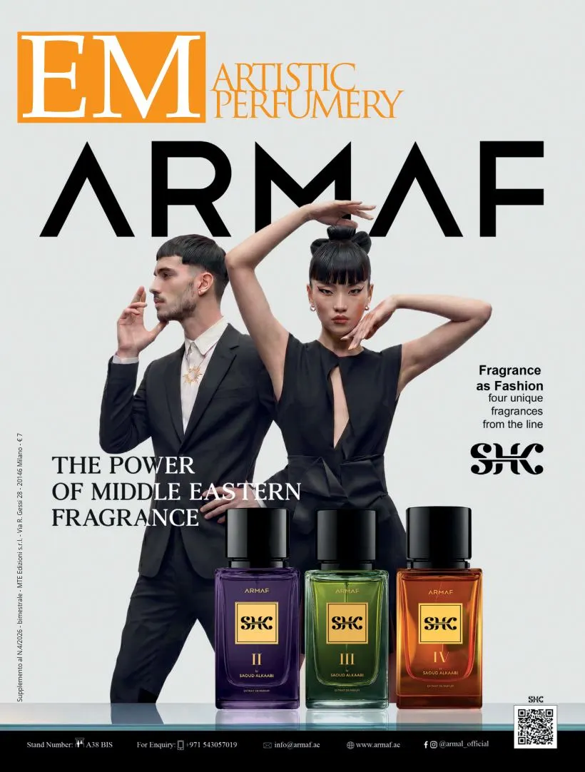 Export Magazine, Artistic Perfumery 2026 issue cover
