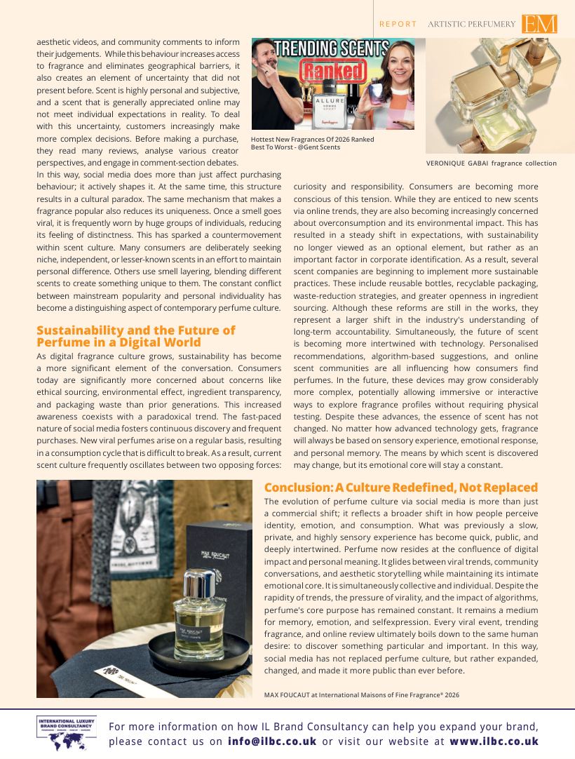 Export Magazine, From niche to viral: perfume culture: page 5 of 5