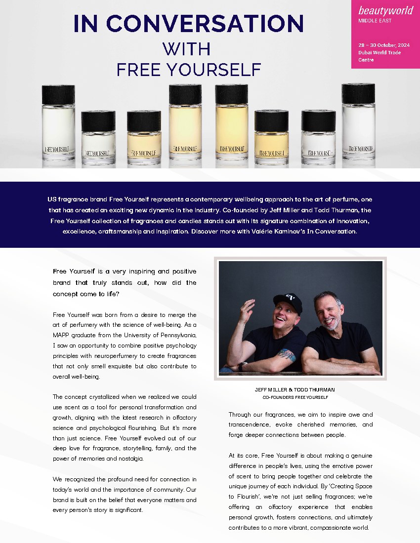Next in Beauty, In Conversation: Free Yourself: page 1 of 3