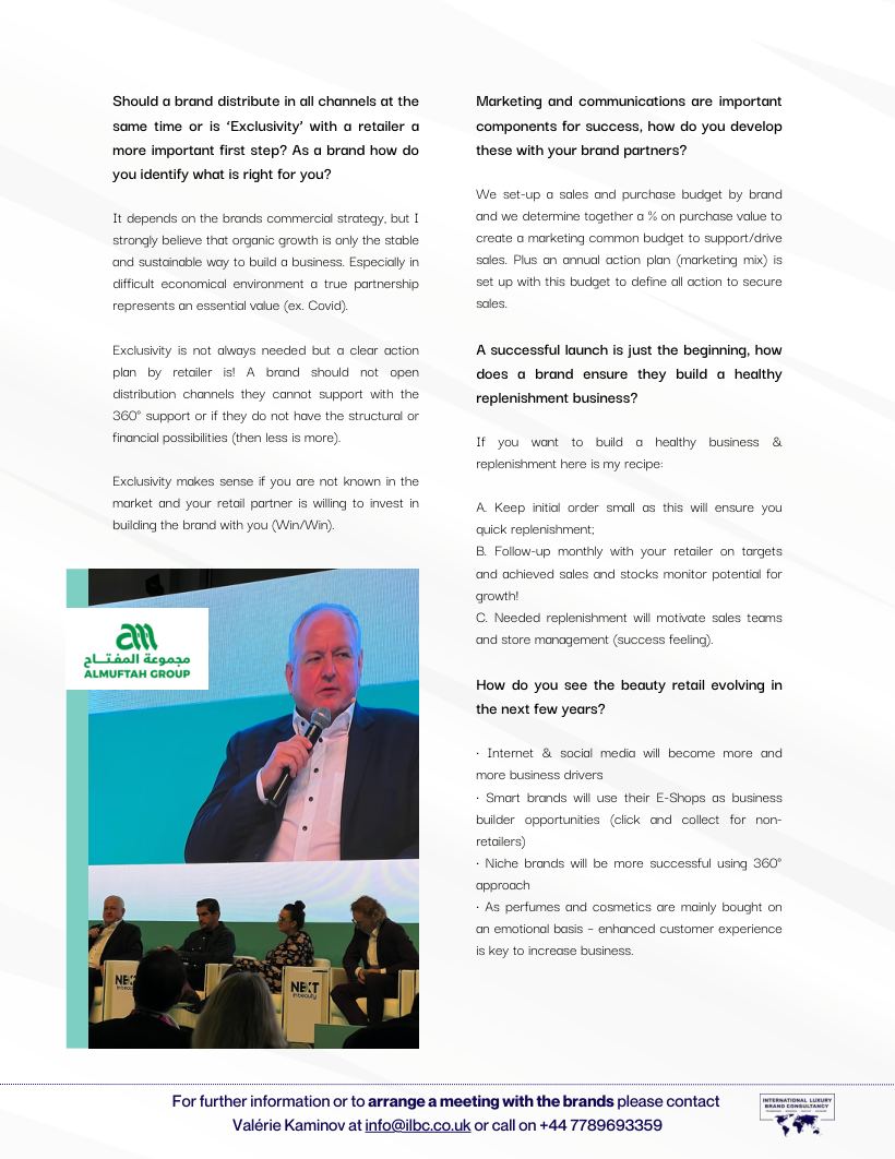 Next in Beauty, In Conversation with Alexander Wensky: page 2 of 2