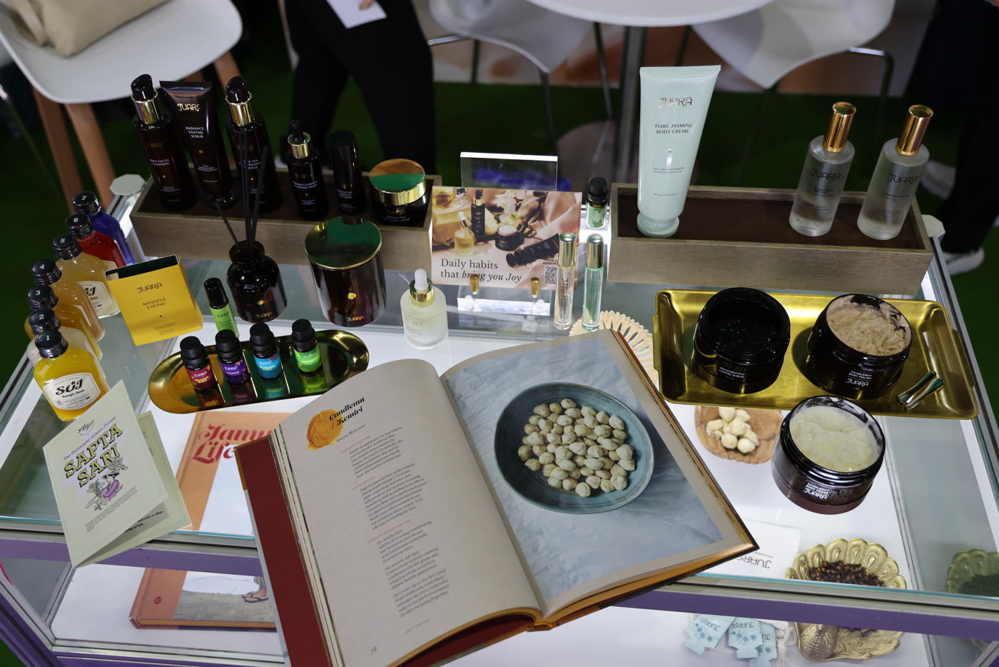 Product theatre at Beautyworld Middle East