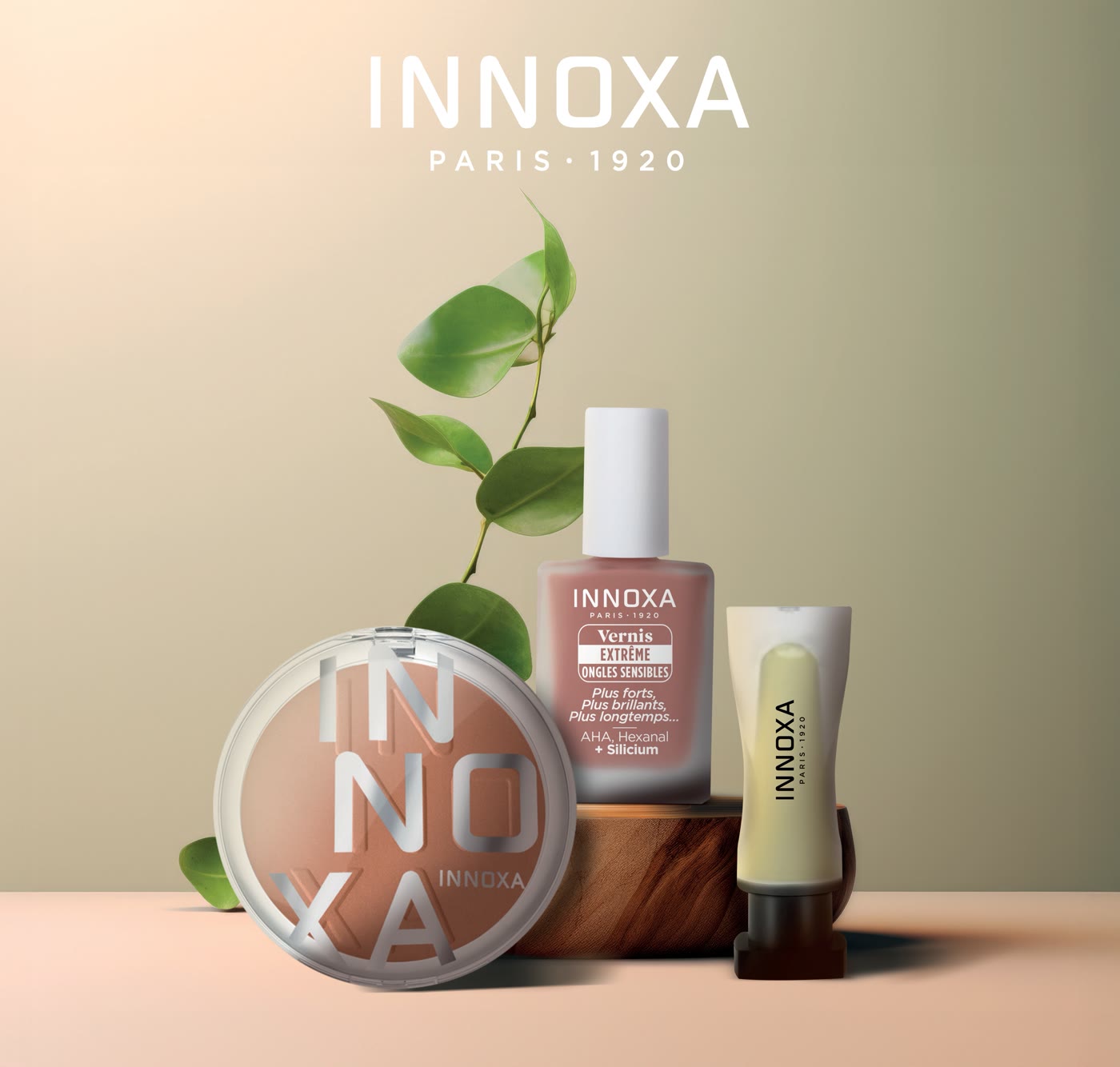 The Innoxa Paris 1920 exhibition panel