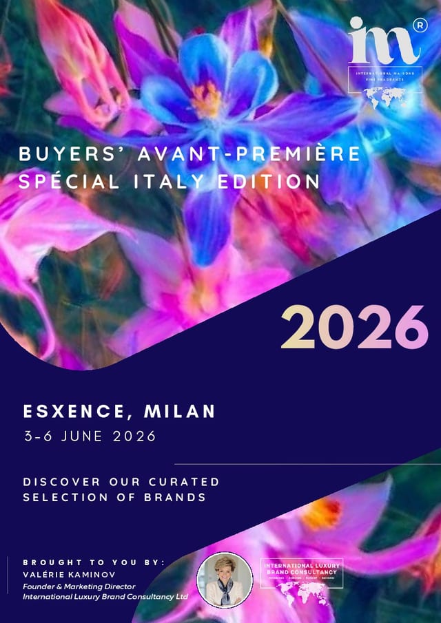 Buyers' Avant-Première: Esxence 2026